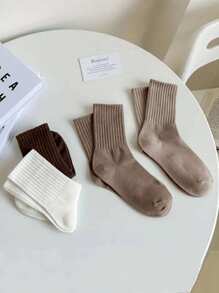 Set de 6 pares de calcetines largos tipo tubo para deporte