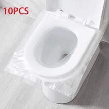 一次性旅行马桶座套 马桶座保护套 塑料马桶坐垫 抗菌 酒店户外旅行通用独立包装 - 彩色 - 查看 15