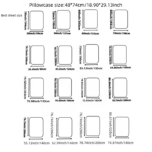 3 件套床上用品（1 床笠、2 个枕套、无填充物）、印花超柔软纤维床笠套装、床垫保护套、四季床罩套装、卧室装饰、可机洗、万圣节礼物 - 彩色 - 查看 3