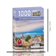 1000pcs World Famous Oil Painting Jigsaw Puzzle - Cultivate Logical Thinking, Exercise Focus And Patience - Stitch Toys, Travel Toys, Classroom Fidget Toys, Mini Stuff, Bath Toys, Christmas Stationery, Stress Ball, Birthday Gift, Christmas Gift, Halloween Gift, Christmas Eve Gift, Perfect Gift, Toys, Games - Multicolor - View 10