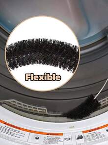 1pc Dryer Vent Cleaner Kit Clothes Dryer Lint Brush Vent Trap Cleaner Home Essentials Long Flexible Refrigerator Coil Brush Vacuum Brush Household Cleaning Products,Kitchen,Bathroom,Home,Household Supplies