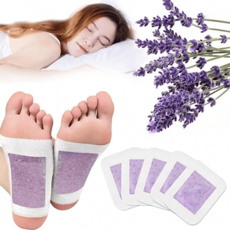 100/60/30/20/10PCS Natural Bamboo Vinegar Ginger Foot Pad Lavender Bamboo Vinegar Forefoot Pads Foot Pads Relief Stress Ginger Foot Pads Foot Care Sleep Better
