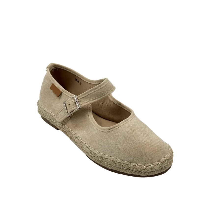 Women Flats - 米色 - 查看 1