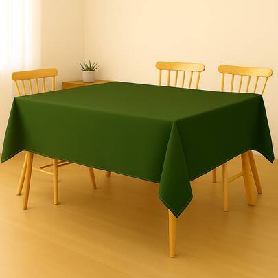 Toalha De Mesa 6 Lugares Branca 2,20 X1,50 Retangular Oxford