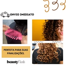 Beauty Flash Finishing Wave Brush Curl Definition And Finishing For Kinky Curly Hair (Black) - Black - View 4