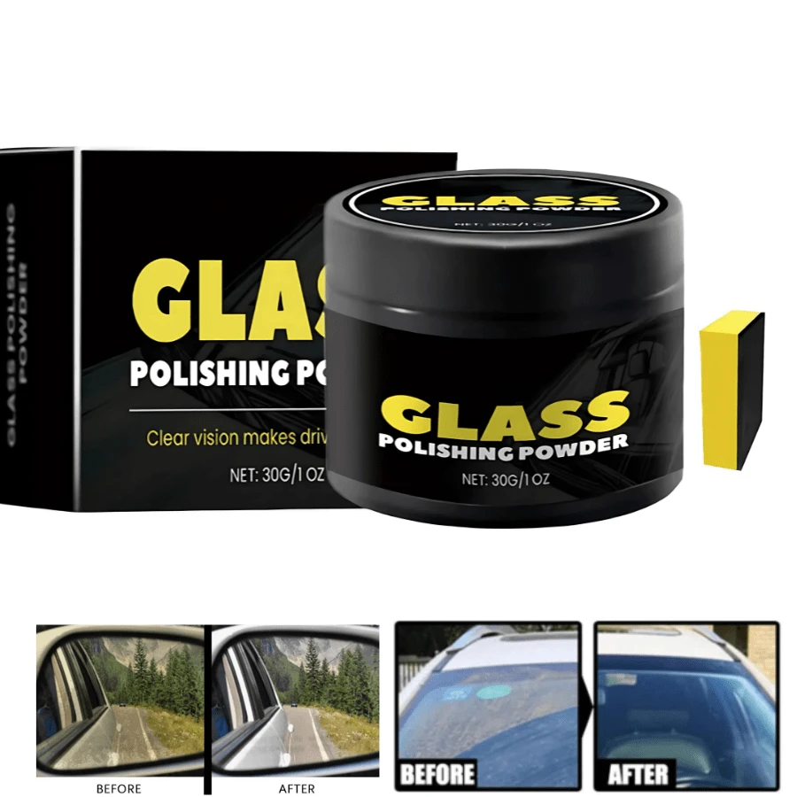 Automotive And Home Glass And Windshield Polishing Powder - Black - View 1