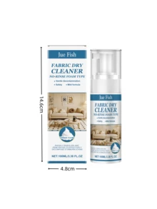 Fabric Sofa Cleaner - Versatile Upholstery, Cushion, Pillow Cleaning Solution For Living Room Sofa, Home Use/Cleaning Fabric Sofa Cleaner, No-Rinse Cleaning Agent, Deep Cleaning, Odor Removal, Effective On Stubborn Stains On Clothes, Bedding, Carpets, Curtains, Sofas, Mattresses