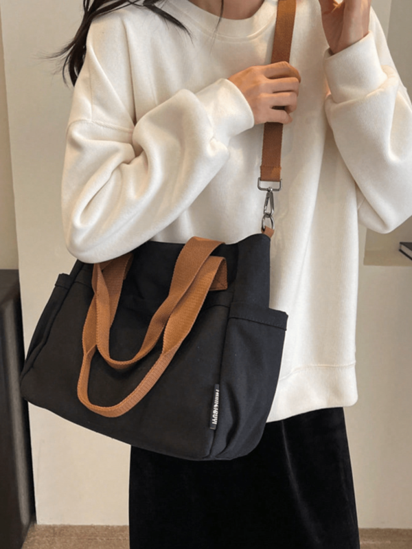 1 Piece - Personalized Tote Bag, Shoulder Bag, Casual Shopping Bag, Large Capacity Shoulder Bag, Suitable For Work, Travel, Multi-Function, Multi-Function, Large Capacity, Lightweight, Practical, Anniversary, Christmas, Vacation, Suitable For Outdoor/Commuting/Travel/School/Outing/Sports/Shopping/Daily Use