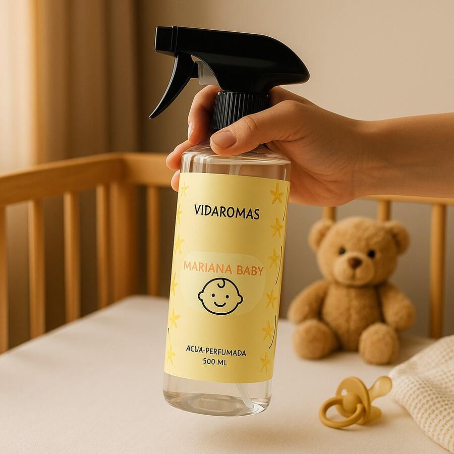 Mariana Baby Scented Water 500ml Hotel Aroma - Box With 6 Units - 滑石 - 查看 1