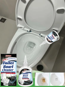 jakehoe 100ml马桶清洁剂 - 强效去渍，快速恢复洁白，强力清洁，有效溶解所有污渍，配方，适用于所有马桶材质，生物酶技术，天然成分，先进，深层消毒，彻底消除细菌和异味，持久清新，保持浴室洁净舒适，易于冲洗，无残留，高效配方