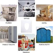 一次性旅行马桶座套 马桶座保护套 塑料马桶坐垫 抗菌 酒店户外旅行通用独立包装 - 彩色 - 查看 9