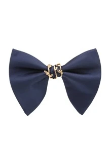 1 pieza Pajarita estilo chino elegante de metal de poliéster, detalles románticos orientales para la boda, esencial de la pareja