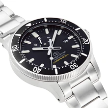 Orient Japan Oriental Double Lion Men's Watch Diving Watch 200 Meters Waterproof Sports Fully Automatic Mechanical Watch Men's Valentine's Day Gift High-End Mechanical Watch RE-AU0301B00B