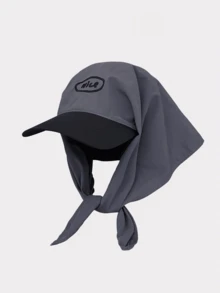 New Multicolor Headband Tied Visor Cap, Fashionable Letter Embroidery Sun Protection Hat For Women, Summer - Multicolor - View 17