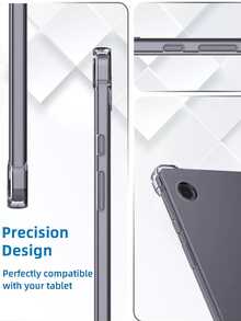 Shock-Proof & Anti-Fall Soft Transparent TPU Protective Case Compatible With Ipad, Galaxy Tab, MediaPad, Also Suitable For Honor Pad, Tab Mi Pad, Redmi Pad And Other Tablets, Anti-Scratch - Clear - View 6