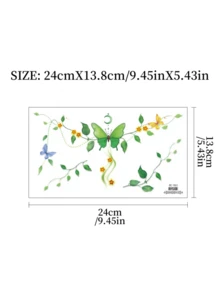 2 件胸前临时纹身贴纸，性感女性假纹身，蝴蝶和花卉图案，艺术 INS Y2K 风格，持续 2-5 天，成人逼真人体艺术纹身，节日派对身体装饰 - 彩色 - 查看 7
