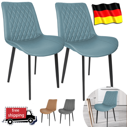 2er Esszimmerstühle Bequemer Polsterstuhl Moderner Küchenstuhl Esstischstühle
