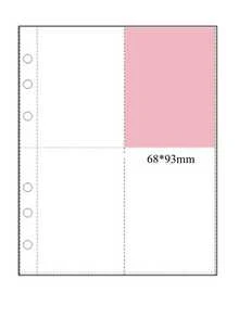 A5 Size PU Binder With 20pcs Sleeves, 3inch 5inch Ring Organizer Postcard Album - White & Pink, Autograph Collection Book, Graduation Photo Album, Life Photo Storage, Birthday Gift, Memorabilia - White - View 12