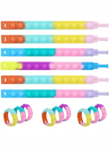 Braccialetti pop-up: braccialetti antistress per adolescenti, forniture per insegnanti, fasce decompressive, braccialetti sensoriali adatti per ragazzi e ragazze, e anche i migliori regali, premi e omaggi per feste di adolescenti.