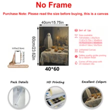 1 件、万圣节静物与鬼魂、恐怖季节可打印墙壁艺术、复古万圣节南瓜、花朵和鬼魂、带框架的墙壁艺术、墙壁艺术、海报、帆布材料（可选框架）、万圣节礼物、特殊礼物、家居装饰、厨房装饰、客厅装饰、卧室装饰、办公室装饰、... 不给糖就捣蛋