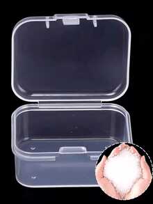1 Set Includes 1 Large + 30 Mini Bead Storage Set - Clear Plastic Storage Box With Lid, Clear Rectangular Storage For Craft Supplies, DIY Crafts, Bead Storage, Bead And Jewelry Organizer Back To School Dormitory Storage - Clear - View 8
