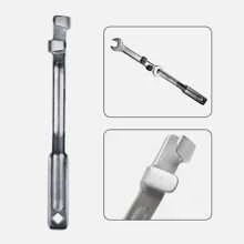 Universal Wrench Extension Tool Key Extension Rod - Silver - View 2