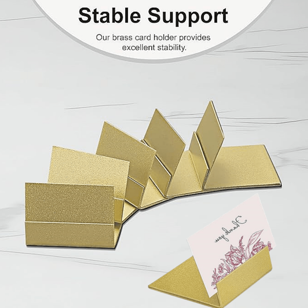 Table Number Clips - Metal Seat Card Holder And Photo Holder With Storage Box Seat Card Holder 1.7 Inch Table Card Holder Steel Card Holder Suitable For Photos, Food Signs, Cheat Sheets, Weddings, Restaurants, Birthdays, Anniversaries And Parties Sturdy & Stable Design