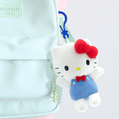 Edición especial del 50 aniversario de Hello Kitty de Sanrio - Peluche colgante, juguetes de peluche lindos, colgante para bolso, llavero Kawaii, llavero de anime como regalo de cumpleaños
