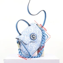 Women's New Big-Name Acrylic Chain Bag Handbag Messenger Bag