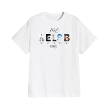 Playera 100% Algodón Con Temática De Álbumes de Rels B, Ideal Para Verano, Calor, Tela Fresca - Blanco - Ver 4