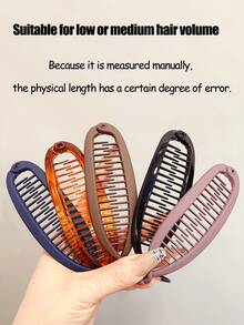 Wave Clip, Minimalist Banana Clip, A-Type Clip For Bun, Half-Up High Ponytail Clip, Women's Magical Weapon For Hairstyles, Not Suitable For Long Hair, Santa Gift, Valentine's Day Gift, Christmas Stocking Stuffer, Personalized Gift, Christmas Gift