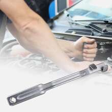 Universal Wrench Extension Tool Key Extension Rod - Silver - View 4