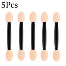 200pcs Eyeshadow Applicators Double Sided, Disposable Dual Sided Eyeshadow Brush Double Ended Sponge Applicator Oval Tipped Eyeliner Brush Makeup Brush Tool, Eyeshadow Brush 2.4 Inch Makeup Applicator Sticks For Women Girls,Eyebrow Brush,Eyeshadow Brush,Spoolie,Spoolie Brush