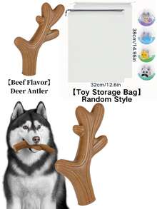 Beef Flavored Dog Chew Toy, Indestructible Dog Chew Toy | Beef Flavored Super Durable Nylon Material | Christmas Gift For Dog Lovers, Halloween Treats, Durable Beef Flavored Dog Bone | Tough Nylon Chew Stick | Holiday Gift, Halloween Dog Toy, Durable Dog Chew Toy, Suitable For All Sizes - Multicolor - View 11