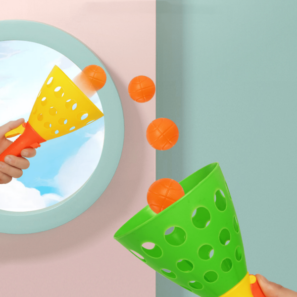 Pelotas de rebote interactivas divertidas para niños, juego de puzle, juguetes para exteriores para padres e hijos, para 2 jugadores