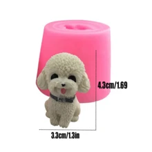 1 件手工硅胶模具，适用于肥皂、香薰、石膏、蜡烛、树脂工艺，适合 DIY 手工制作 - 粉色 - 查看 18