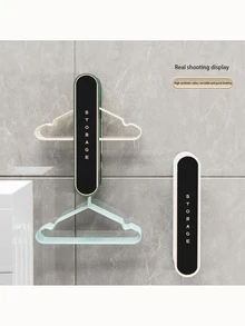 Extendable Wallmount Clothes Drying Rack, Bathroom Storage Organizer - Multicolor - View 4