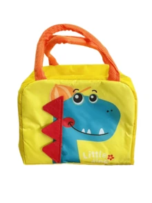 1 件小学生便携式保温午餐袋隔热方形铝箔午餐盒手提袋学校收纳袋教师储物袋教室袋教室收纳袋女士午餐盒袋女士学校用品配件学校袋学校配件学校用品