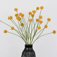 1/2/3 件人造花，65 厘米假蒲公英，适用于墙壁、客厅、卧室、婚礼、派对装饰、桌面装饰。家居、桌面装饰、厨房、婚礼、餐桌、中心装饰、办公室、花园、户外、房屋、庭院装饰、春季、夏季、秋季和冬季装饰、秋季装饰、秋季 - 黃色 - 查看 6