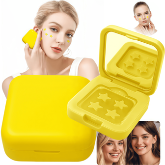 60 Pieces Of Star Stickers Waterproof And Breathable Daily Use Multi-Purpose Easy To Carry When Traveling Comes With A Small Mirror Portable Box Of Star Stickers Party Tips, Perfect Photo Props,Makeup,Cheap,Room Decor,Vanity,Travel,Bedroom,Makeup Accessories,Cheap,Stocking Stuffers,Makeup,Makeup Tools,Cheap Stuff,Gifts,Gifts For Women,Christmas Gifts