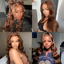 200% Density Brazilian Virgin Human Hair 5x5 Body Wave HD Lace Frontal Wigs Human Hair For Women Pre Plucked With Body Hair - Natural Black Color | Invisible Hairline & Voluminous Curls | Glueless, Breathable & Protective Styles