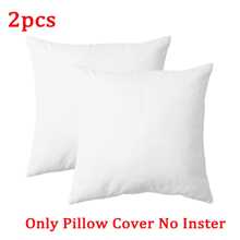 2pcs/4pcs/6pcs White Soft Comfortable Pillow Covers Without Inner Pillow, Suitable For Thanksgiving, Halloween, Christmas Decoration, For Hotel, Home Decor, Sofa, Bedroom, Living Room