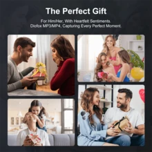 Diofox 80GB MP3 播放器，带蓝牙（可连接蓝牙耳机、立体声）和 WiFi，MP3 和 Mp4 音乐播放器，带 Spotify、Music、Deezer、Audible、浏览器，4.0 英寸 IPS 触摸屏 Android 播放器，带扬声器、FM 收音机，容量高达 512GB - 黑色 - 查看 8