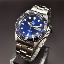 Orient Double Lion Watch Imported From Japan Mechanical Watch Waterproof Luminous Diving Watch Birthday Gift FAA02005D9