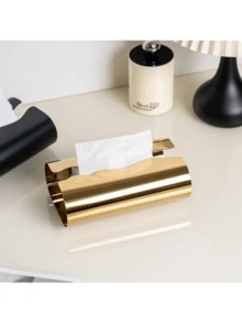1 Piece Simple Tissue Box Tissue Holder Napkin Drawer Home Table Decoration Suitable For Cafe Tissue Storage Box Hotel Tissue Dispenser - Multicolor - View 1