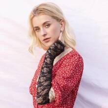 1 双长款露指蕾丝袖套，适合驾驶、骑行时防晒，万圣节派对装饰 - 黑色 - 查看 6