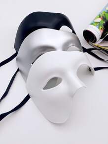 1 Peça Máscara Retrô de Príncipe Adulto de Meia-Face com Um Olho - Máscara de Guerreiro Egípcio e Grego Antigo para Halloween