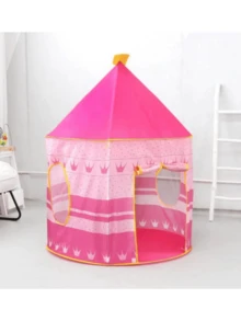 Tente De Jeu Intérieure Pour Enfants, Spacieuse En Maillage Respirant, Rose/blanc, Pour Salon, Chambre Ou Fêtes Scolaires
