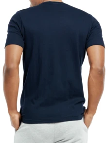 3 Pack Men's Cotton T-Shirts Crew Neck Short Sleeve Classic Fit T Shirt Tee Tops Regular Big & Tall 3-3XL, Basic Layering Top Men's Cotton Workout Crew-Neck Short Sleeve Breathable Casual T-Shirts Athletic Sports Tee Summer Tops Activewear Basic Tee - 藏蓝色 - 查看 4