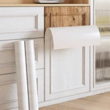 1 卷自粘木纹瓷砖贴纸，房间装饰墙壁乙烯基壁纸，适用于卧室、厨房、旧木门、家庭装饰客厅翻新、颜色变化、隐藏瑕疵壁纸卷